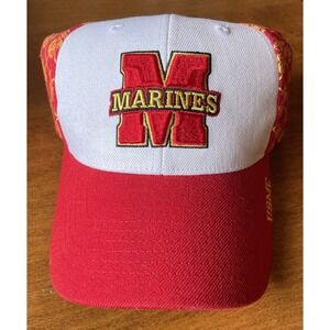 NWOT U.S. Marine Corps USMC Baseball Cap Hat Red White